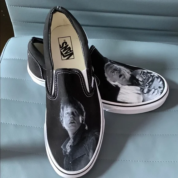 Iconic slip-on , new Vans loafers , size 12, color black - Picture 1 of 3